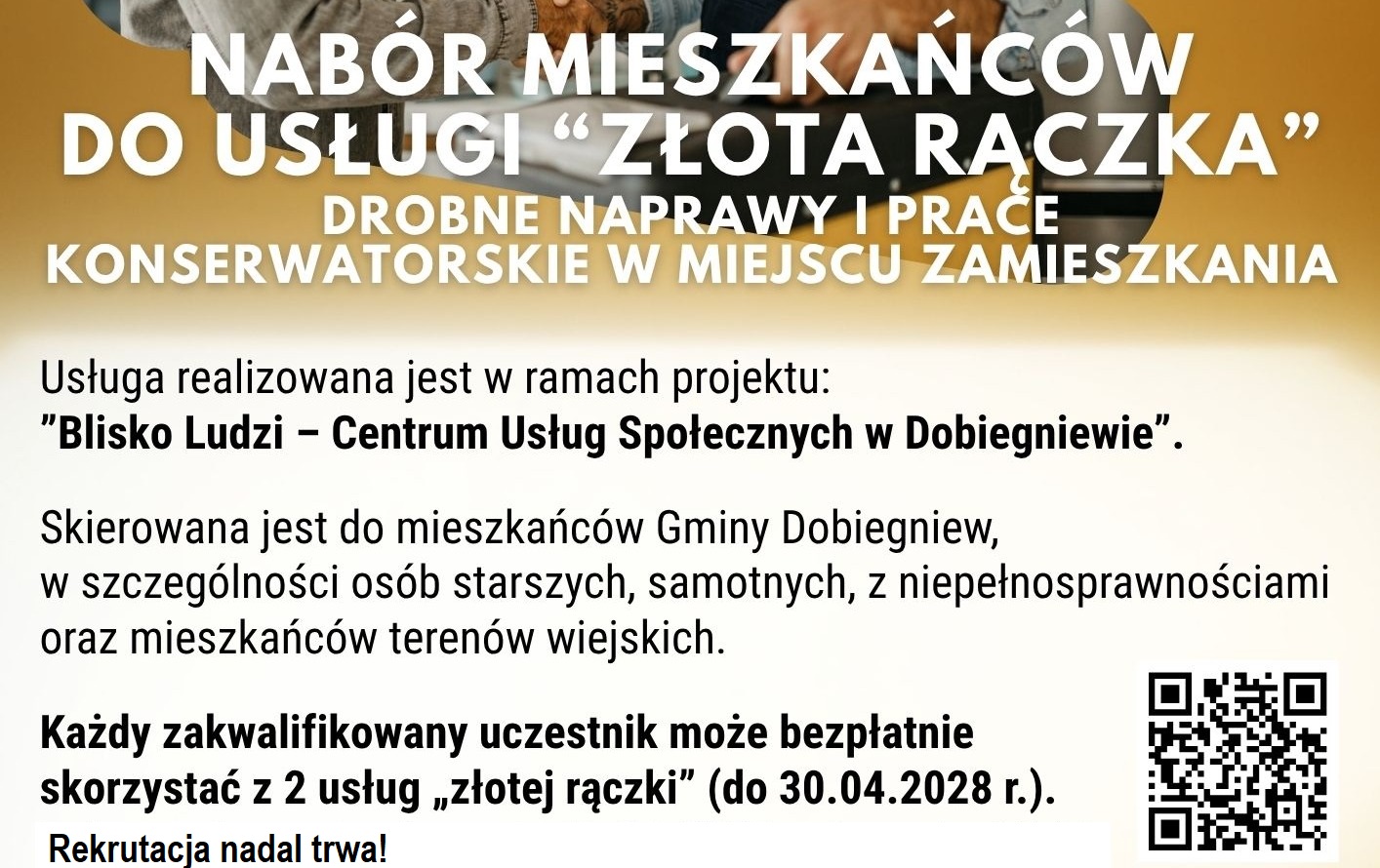 plakat złota rączka